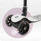 Momi trotineta SAN pliabila cu roti LED 3 ani+ Gri