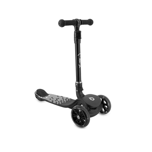 Momi trotineta SAN pliabila cu roti LED 3 ani+ Negru