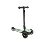 Momi trotineta SAN pliabila cu roti LED 3 ani+ Verde