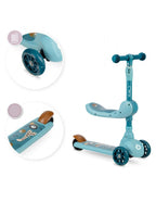 Momi trotineta transformabila 2in1 Kiuru 3 ani+ Blue