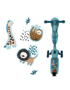 Momi trotineta transformabila 2in1 Kiuru 3 ani+ Blue