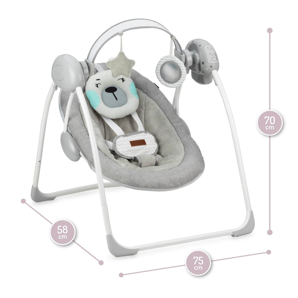 Momi balansoar electric Liss 0-9 kg