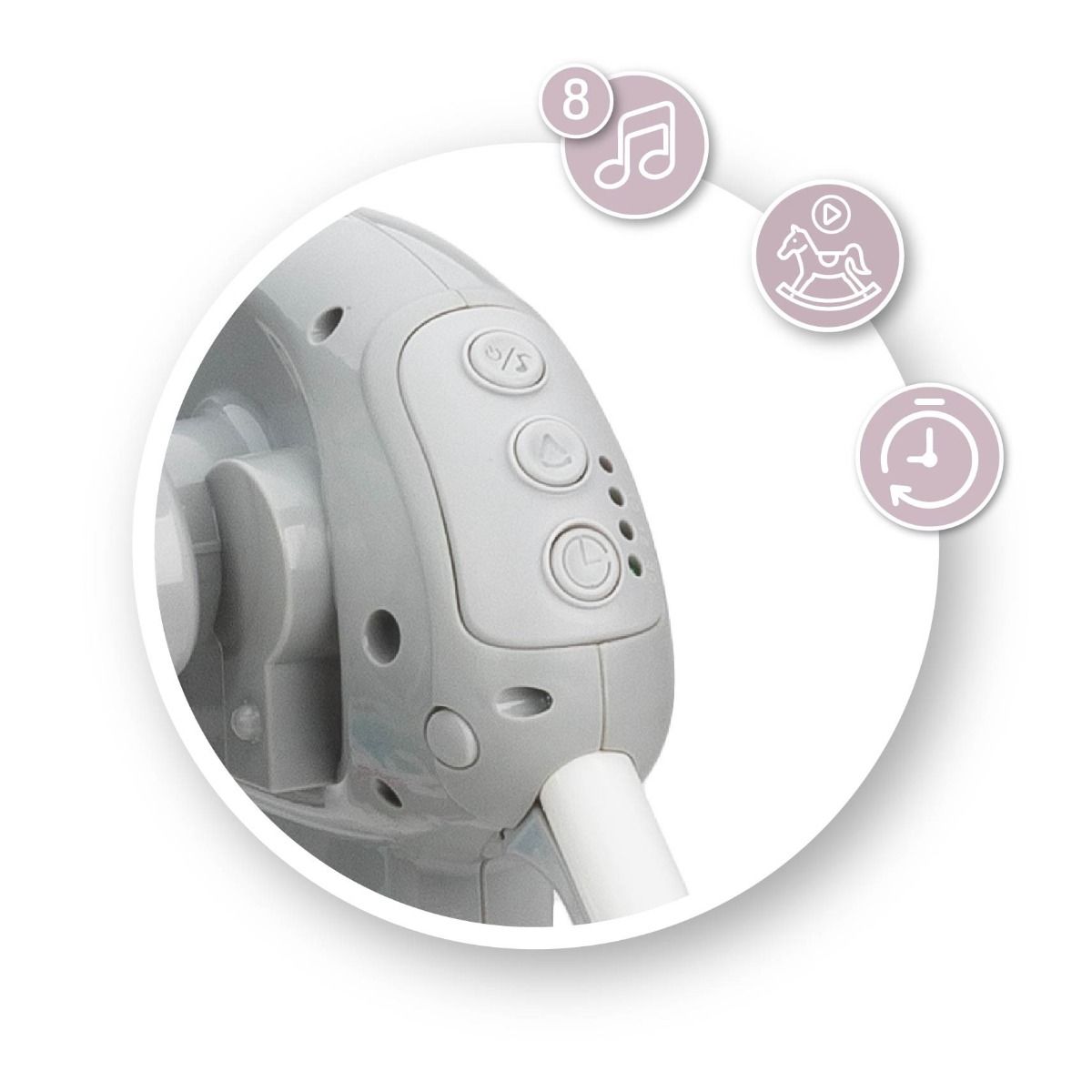 Momi balansoar electric Liss 0-9 kg