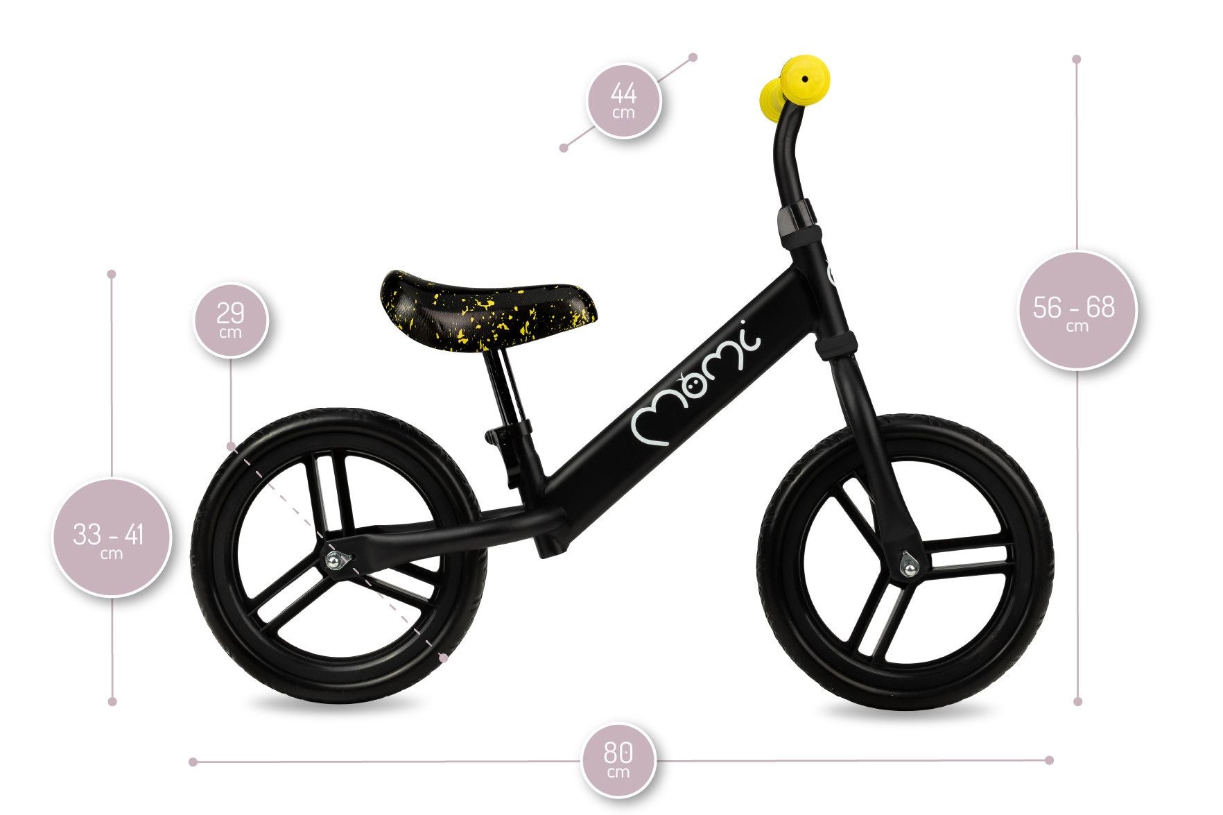 Momi bicicleta fara pedale NASH 2 ani+