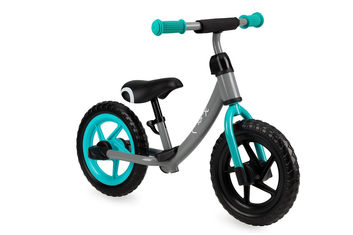 Momi bicicleta fara pedale Ross 2 ani+, Grey-Turquise Imagine secundară a produsului