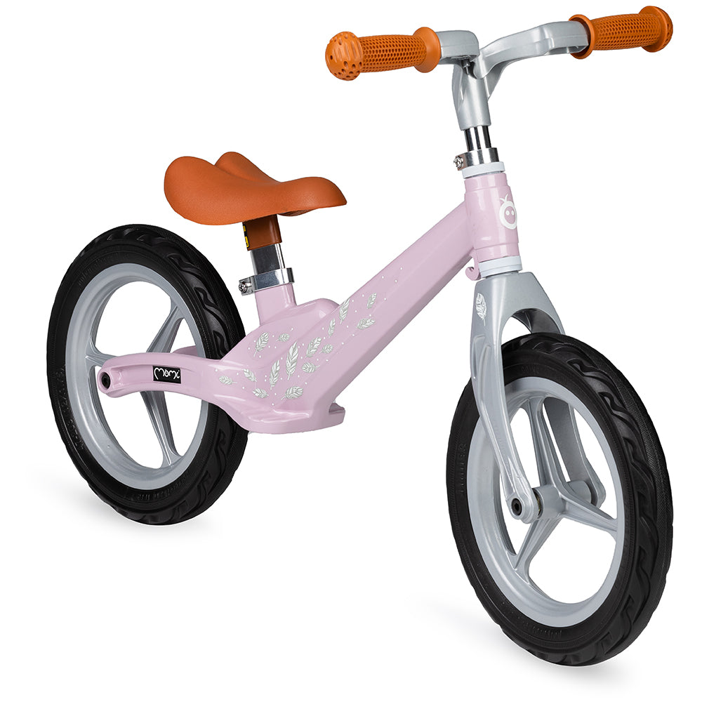 Momi bicicleta fara pedale ULTI 2 ani+, Pink Feathers 01 Imagine principală a produsului