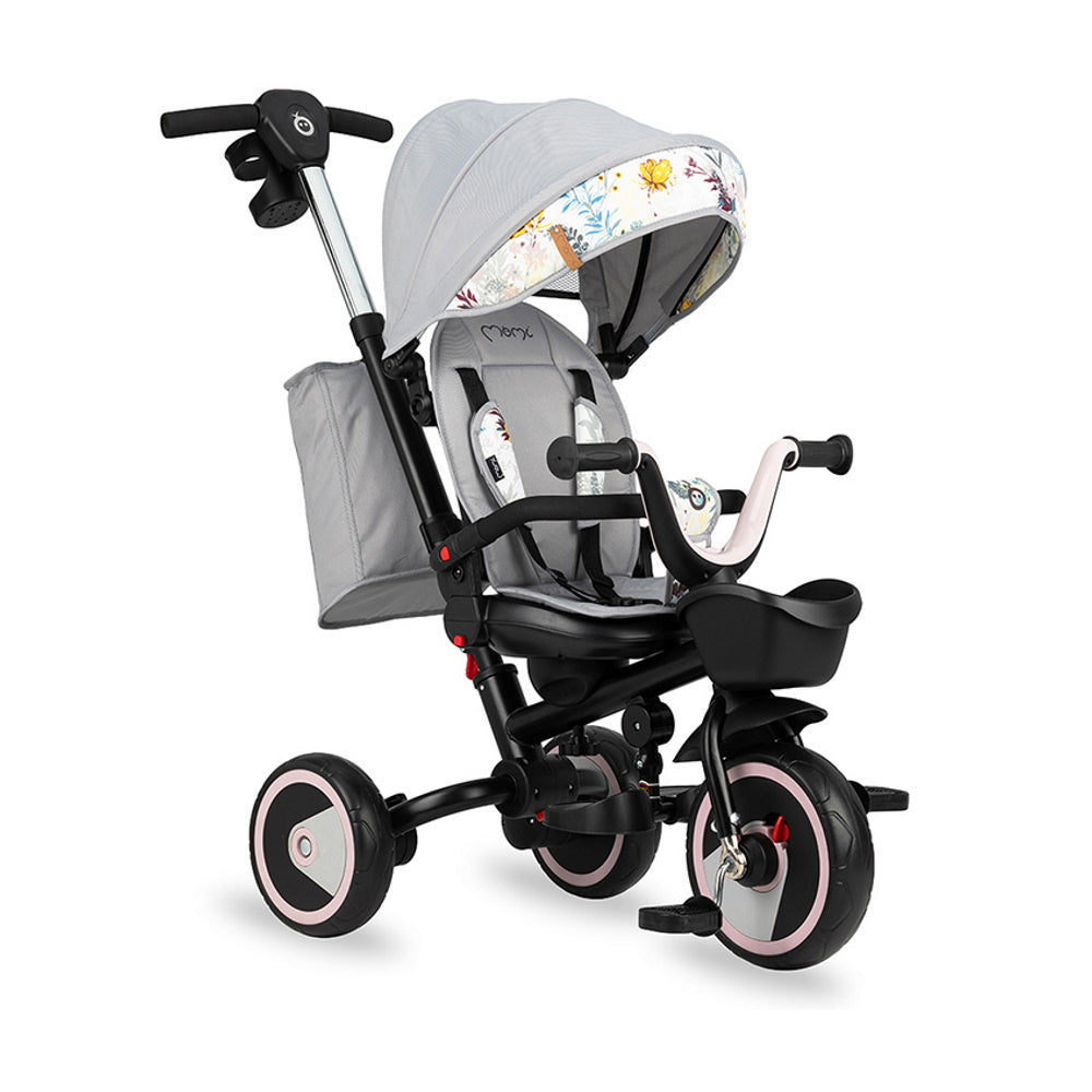Momi tricicleta Invidia 5in1 cu scaun rotativ 9m+, Love 01 Imagine principală a produsului