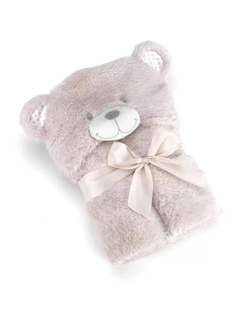Mora patura Pompon Bear 75x95 cm 0m+ Bej