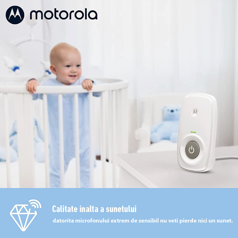 Motorola audio monitor digital AM24 pentru 0m+ 03