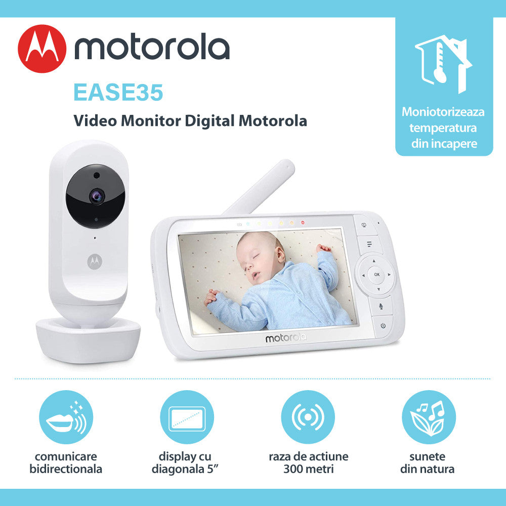 Motorola video monitor digital Ease35 pentru 0m+ Ease35 03