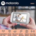 Motorola video monitor digital VM55 04
