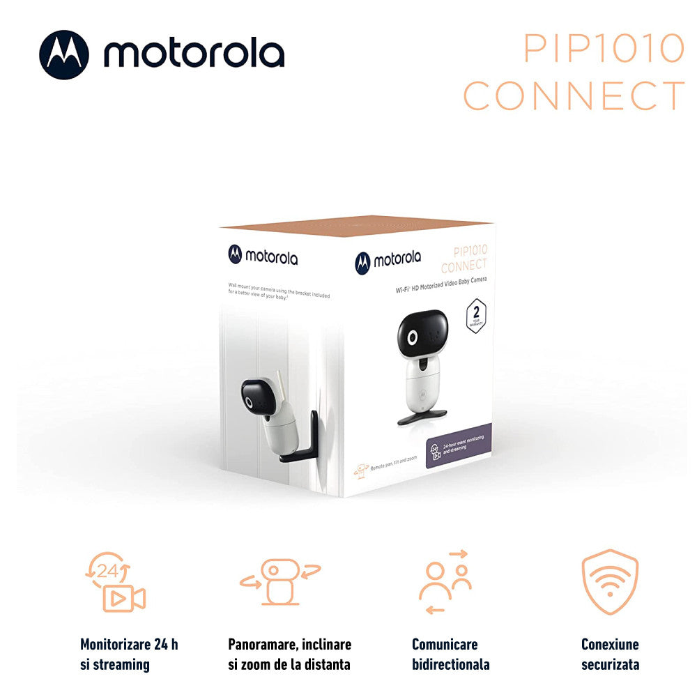 motorola video monitor digital  Wi-Fi PIP1010 connect