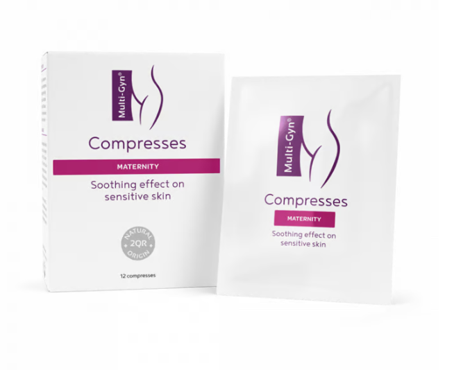 Multi-Gyn comprese ingrijire zona intima externa 12 buc Imagine principală a produsului
