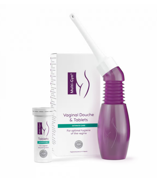 Multi-Gyn irigator vaginal si 10 tablete efervescente