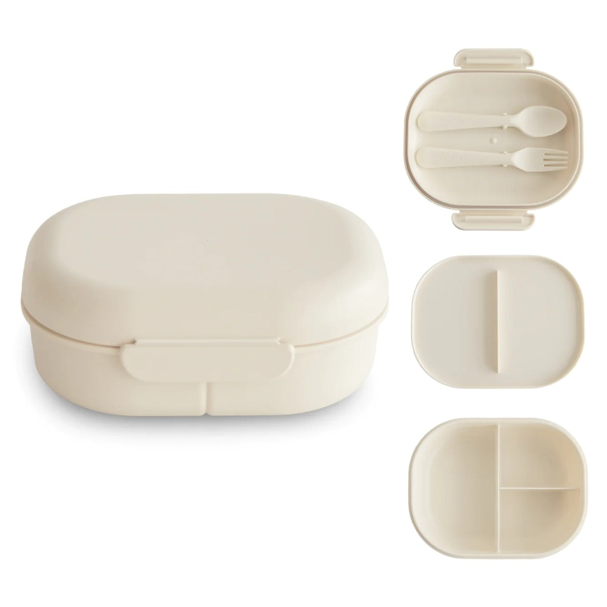 Mushie cutie de pranz Lunchbox 12m+ Ivory