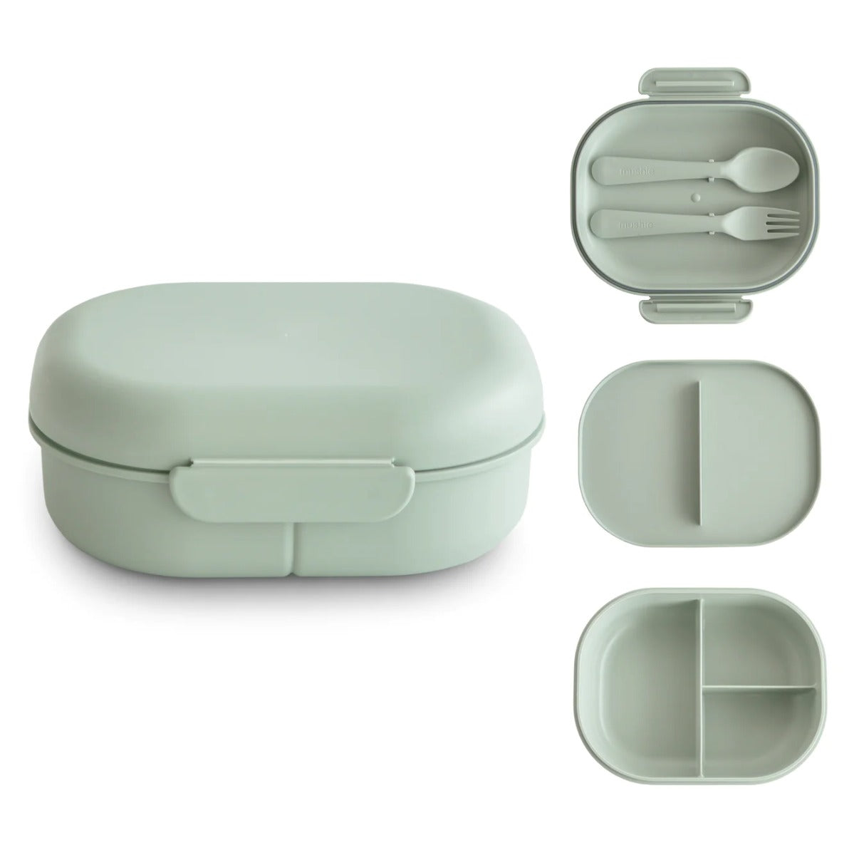 Mushie cutie de pranz Lunchbox 12m+ Sage Imagine principală a produsului