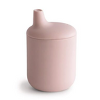 Mushie canita cu capac si cioc 6m+ Blush