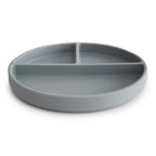 Mushie farfurie plata compartimentata cu ventuza 6m+