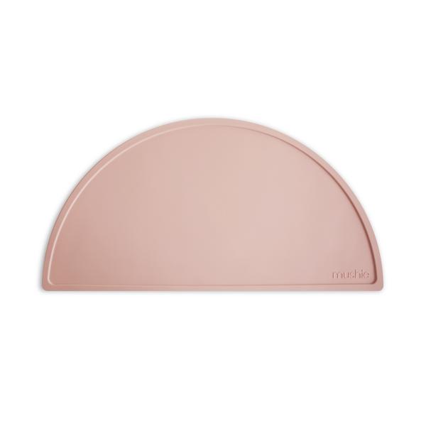 Mushie protectie masa silicon  12m+, Blush