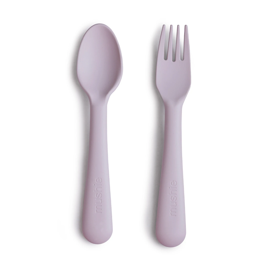 Mushie set tacamuri 12m+, Soft Lilac MFS-312 01 Imagine principală a produsului