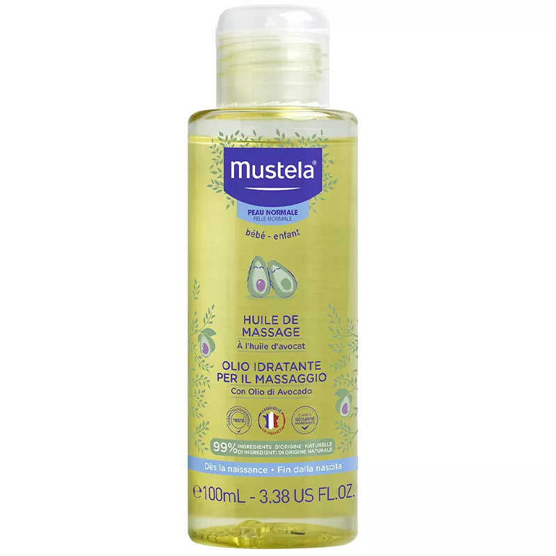 Mustela Bebe Ulei de masaj 0m+ 100 ml Imagine principală a produsului