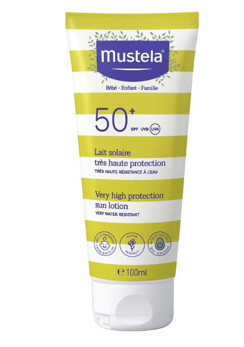 Mustela Lotiune cu protectie solara ridicata cu SPF 50+ 0m+ 100 ml