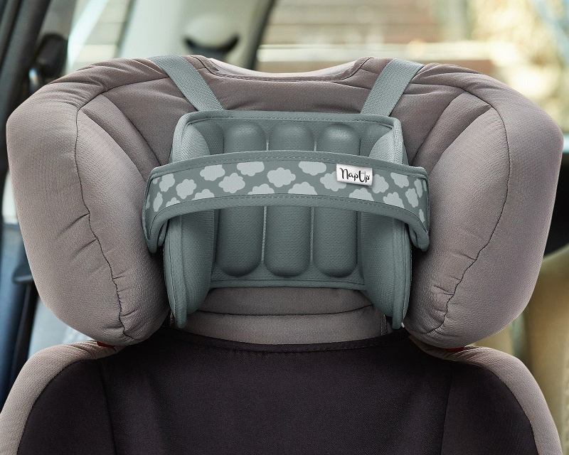 NapUp suport pentru cap in scaune auto 0m+, Grey Imagine secundară a produsului