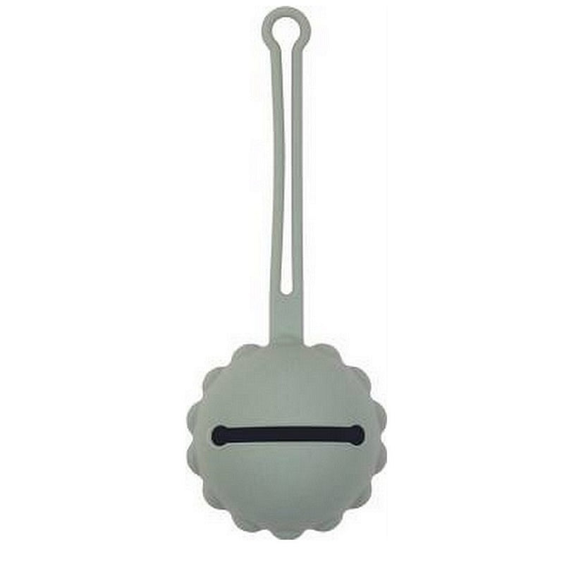 Natou port suzeta silicon 0m+, Green