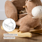 Nattou balansoar in forma de animale 10m+ Teddy Magar Beige