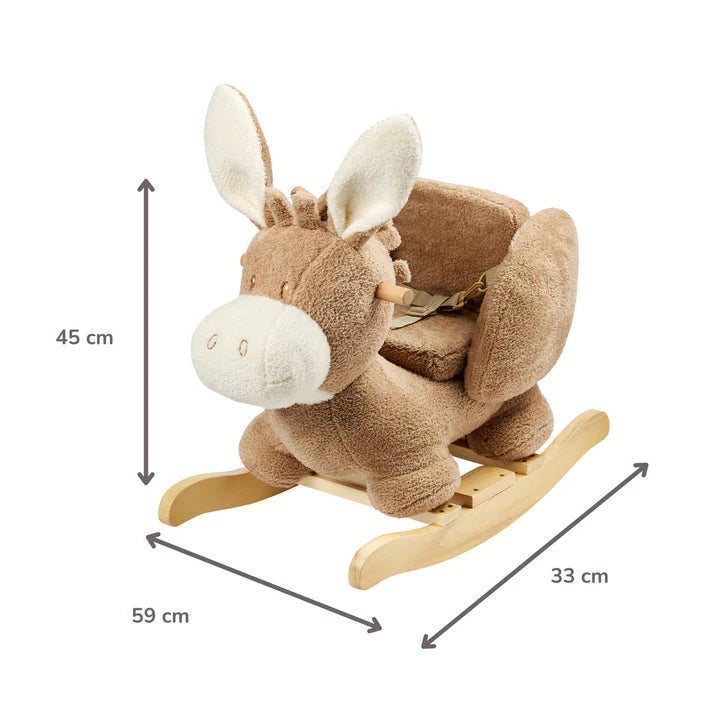Nattou balansoar in forma de animale 10m+ Teddy Magar Beige