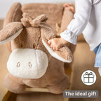 Nattou balansoar in forma de animale 10m+ Teddy Magar Beige