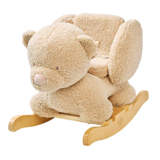 Nattou balansoar in forma de animale 10m+ Teddy Ursulet Beige