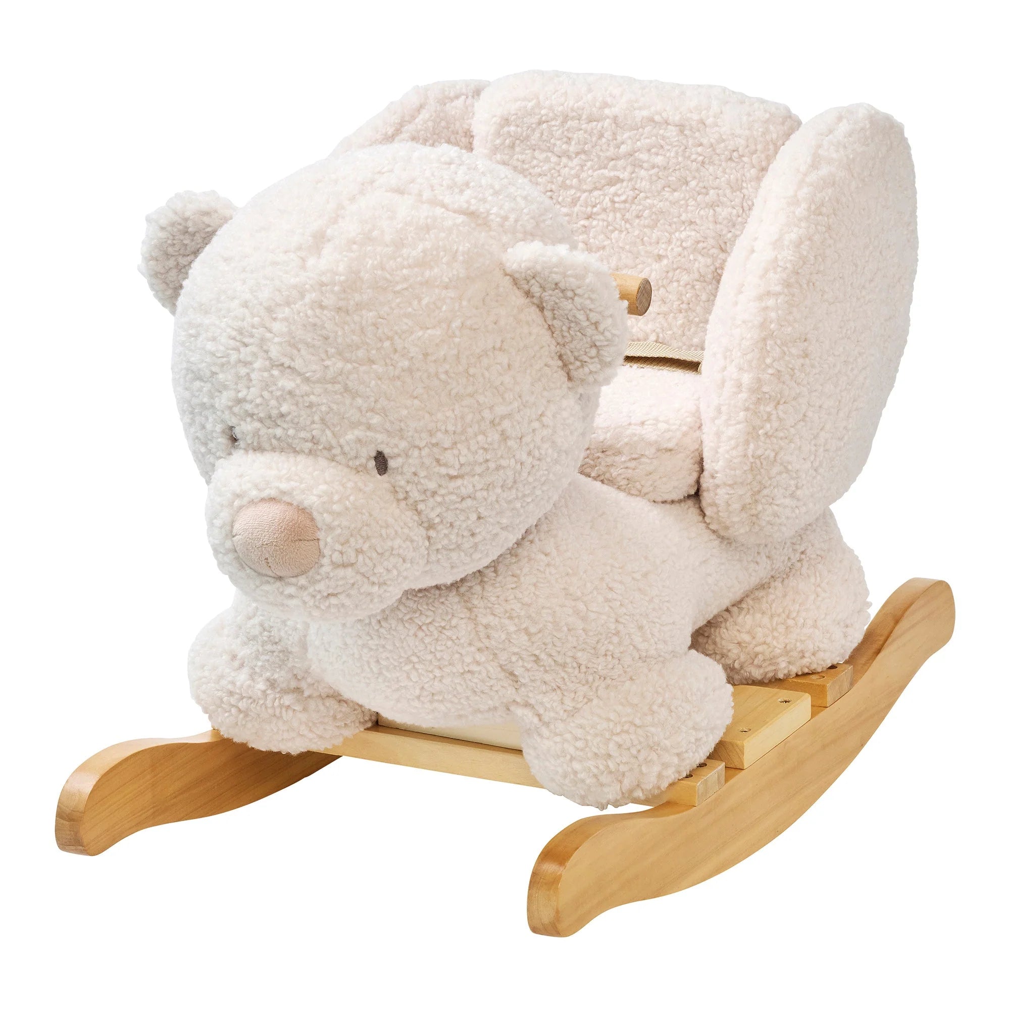 Nattou balansoar in forma de animale 10m+ Teddy Ursulet Ecru