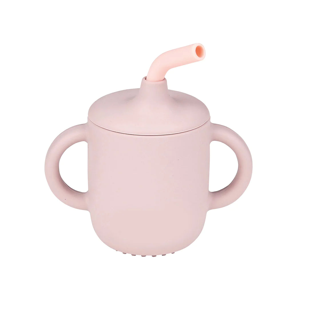 Nattou cana cu pai soft silicon 12m+ Pink