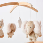 Nattou carusel muzical din lemn 0m+ Oli