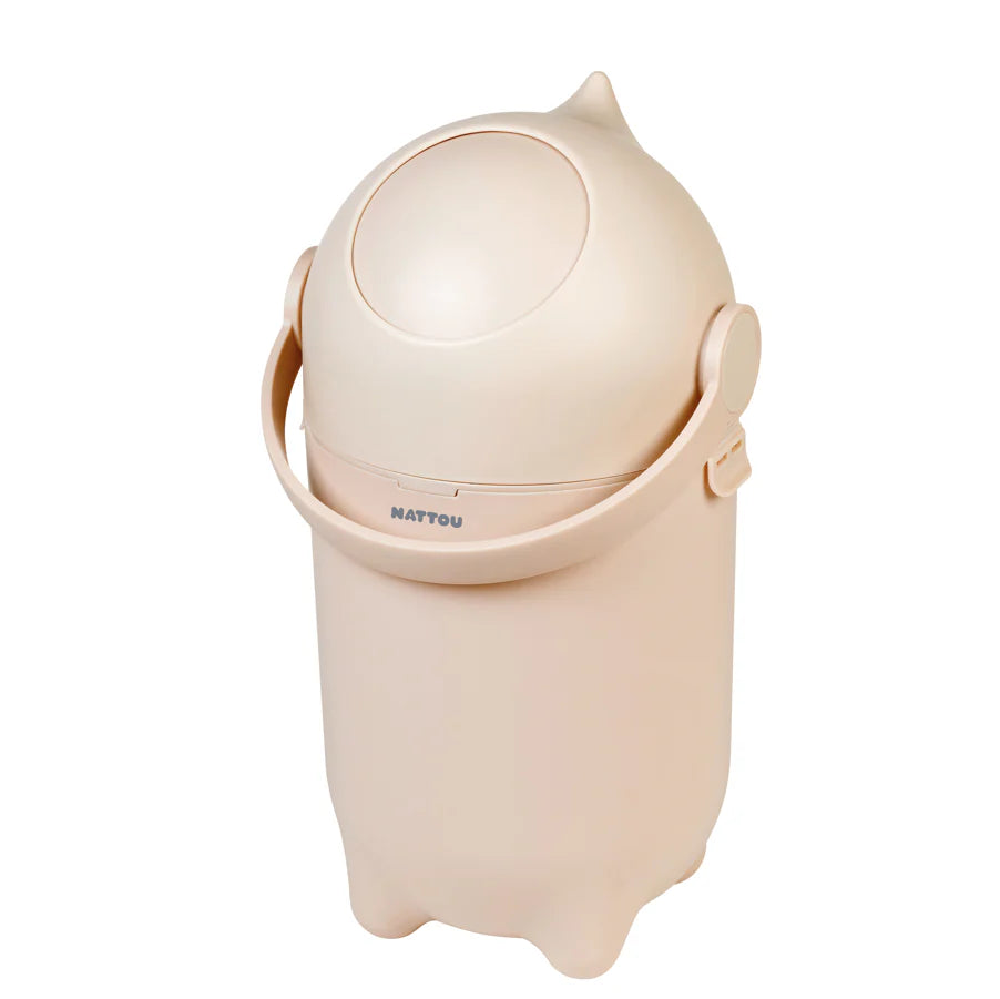 Nattou cos depozitare scutece Dropy 0m+ Beige Imagine principală a produsului