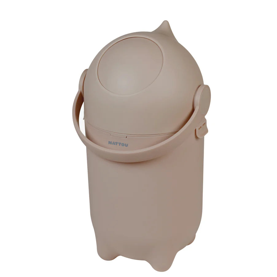 Nattou cos depozitare scutece Dropy 0m+ Taupe