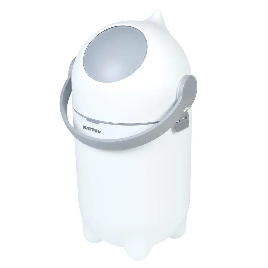 Nattou cos depozitare scutece Dropy 0m+ White Imagine principală a produsului