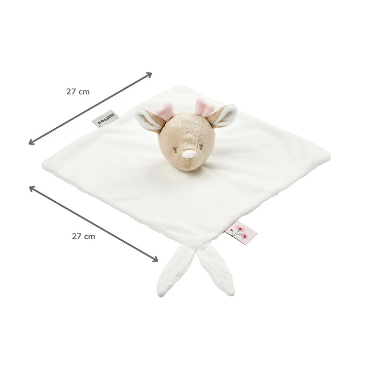 Nattou paturica de dormit Doudou 0m+ FanFan Caprioara Off-white