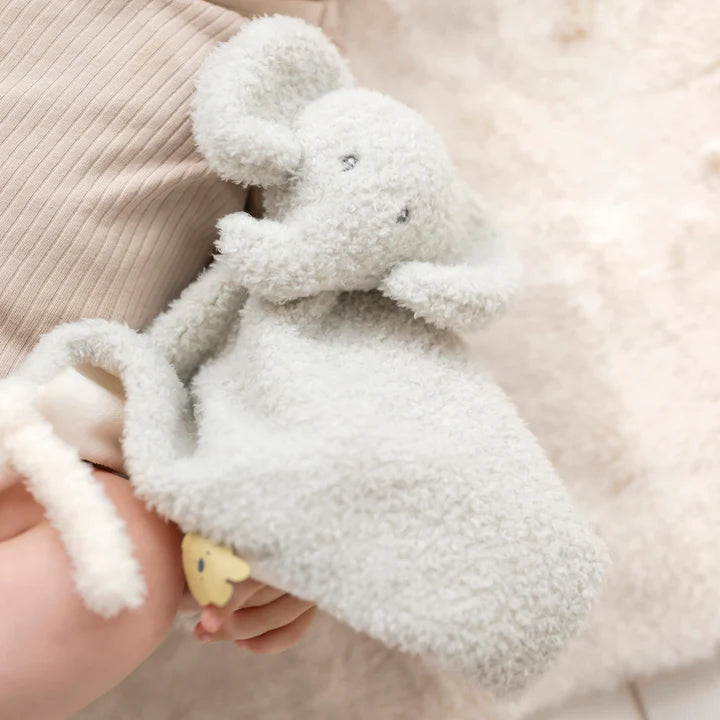 Nattou paturica de dormit Doudou 0m+ Teddy Elefant Grey