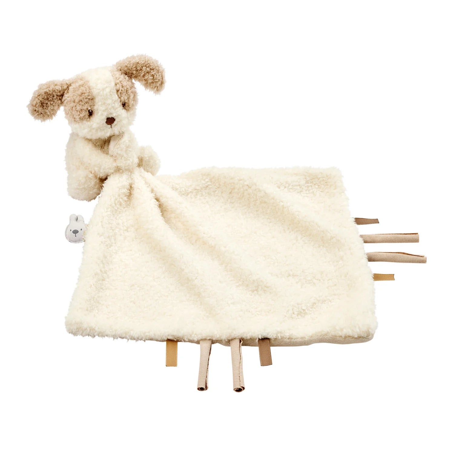 Nattou paturica de dormit Doudou 0m+ Teddy Dog Beige