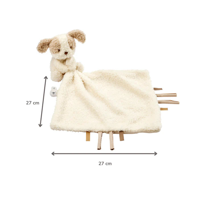Nattou paturica de dormit Doudou 0m+ Teddy Dog Beige