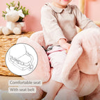 Nattou balansoar in forma de animale 10m+ FaFan Elefant Pink