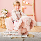 Nattou balansoar in forma de animale 10m+ FaFan Elefant Pink