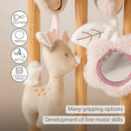 Nattou jucarie plus spirala cu activitati 28 cm 0m+ FanFan Beige