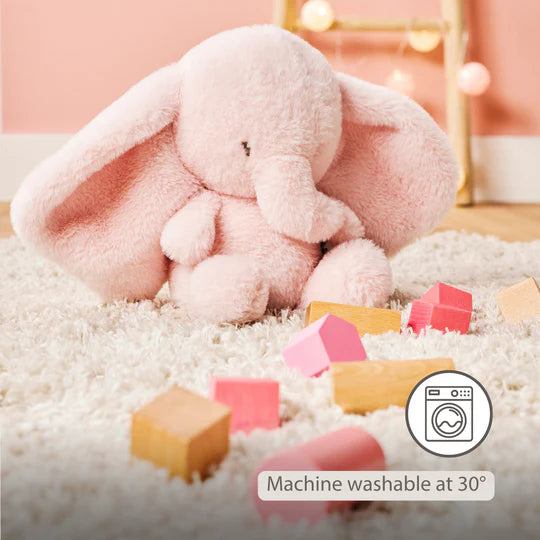 Nattou jucarie plus 28 cm 0m+ FanFan Elefant Pink