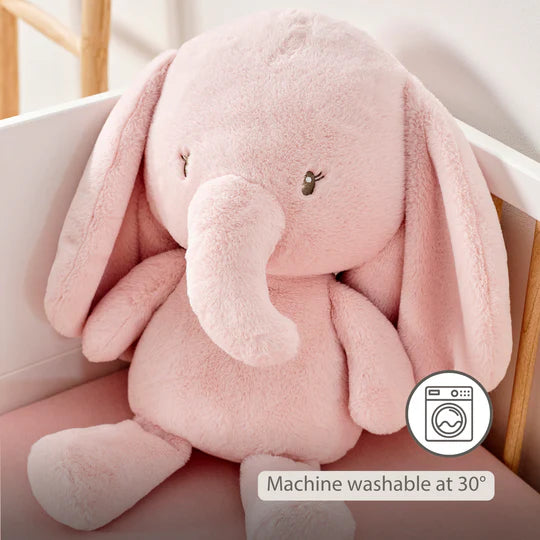 Nattou jucarie plus maxi 60 cm 0m+ FanFan Elefant Pink