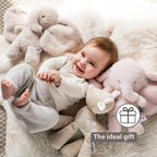 Nattou jucarie plus 28 cm 0m+ FanFan Elefant Sand