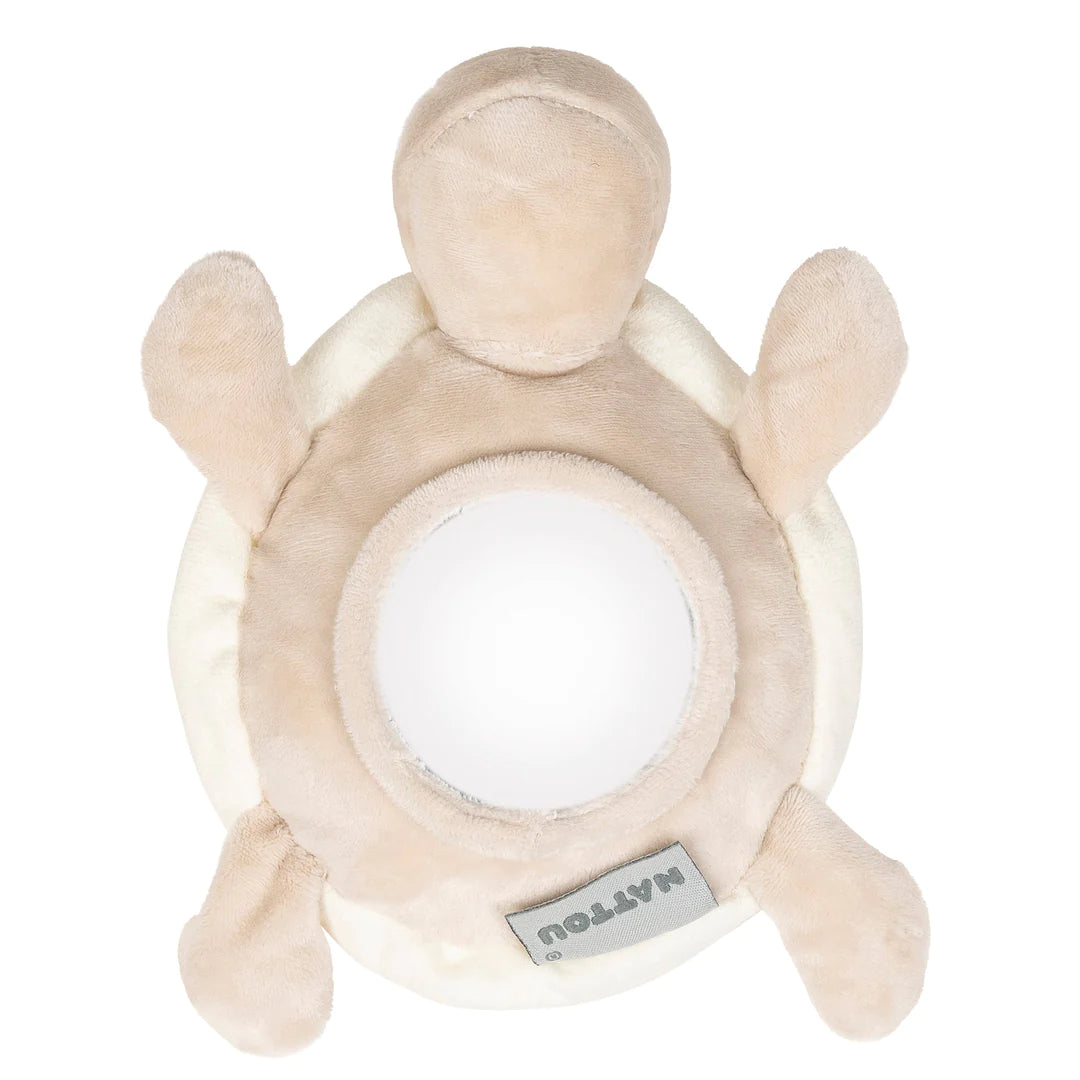 Nattou jucarie plus educativa 0m+ Turtle Lapidou caramel