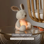 Nattou jucarie plus si lampa de veghe 25 cm 0m+ Teddy Bunny Beige